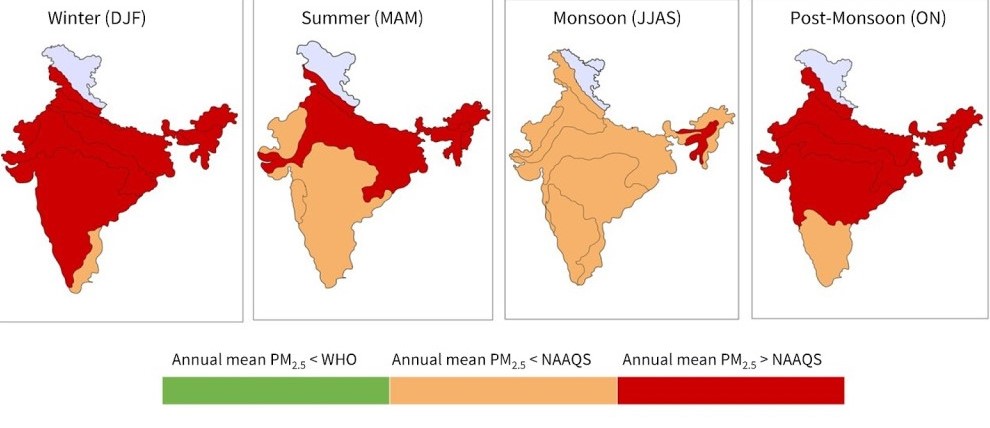 Annual-PM2.5-1 Air Pollution Nation: 60% of 749 Indian Districts Stay Polluted All Year
